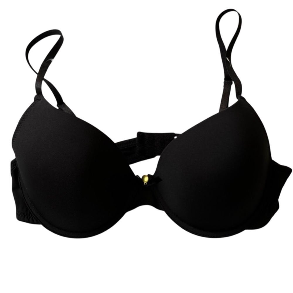 Dreamwear Love Your Curves Black Bra 36C Wired Lightly Padded